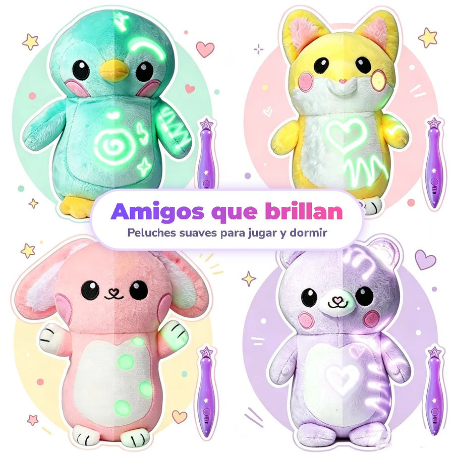 Los 4 modelos de peluche luminoso
